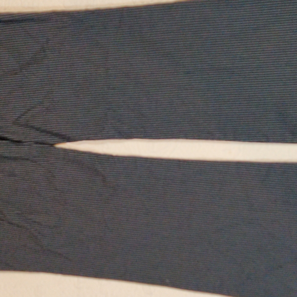 Ponny Tail Striped Bell Bottom Pants - Picture 8 of 12